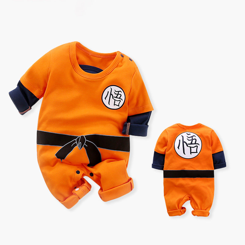 Baby Triangle Romper Summer Cotton Cartoon With Saliva Towel Newborn Baby 0-3-6 Month Romper