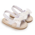 Baby Shoes Summer New 0-1 Year Old Rubber Sole Bow Sandals Toddler Shoes Baby Shoes