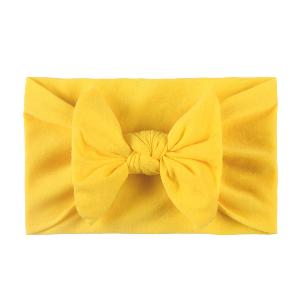 Baby Hair Accessories Soft and Comfortable Nylon Butterfly Tie Hair Band Children's Adornment Cute Princess Hair Band ins