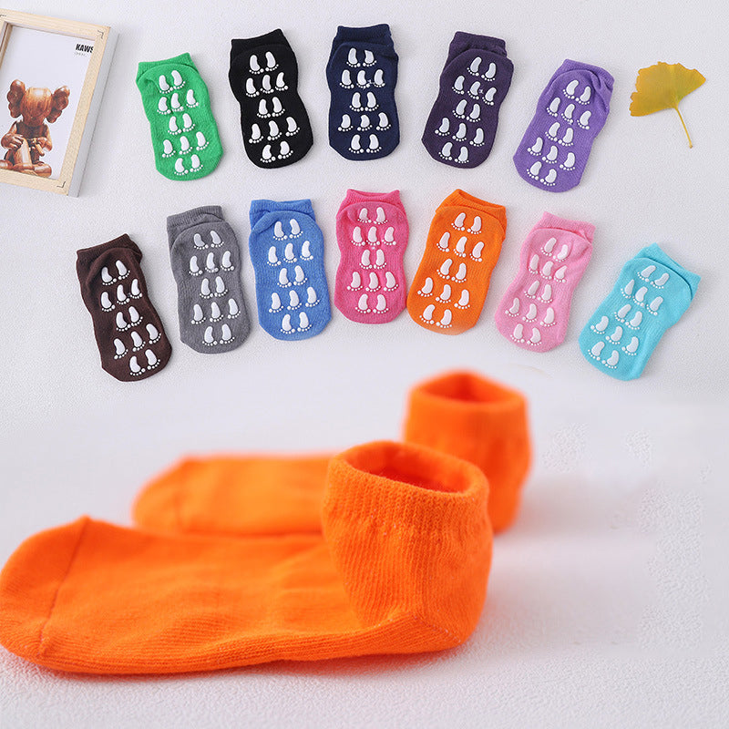 Floor Socks Children's Non-Slip Yoga Socks Baby Toddler Socks Early Education Parent-Child Amusement Park Socks